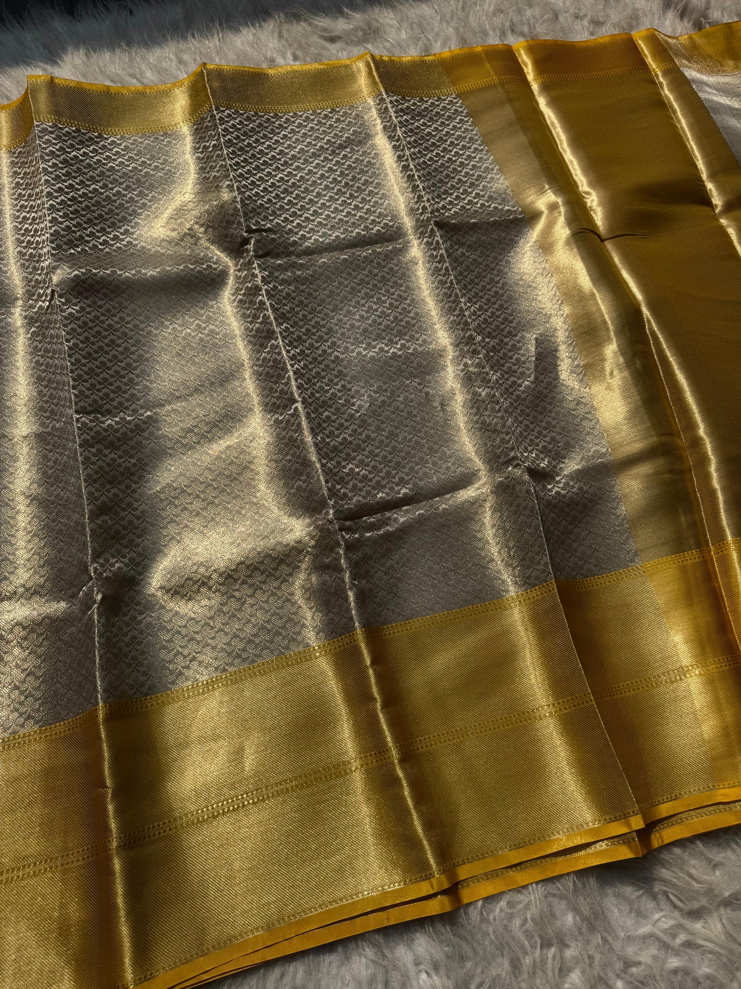 Semi Kanchipuram Banarasi Soft tissue sarees budget
