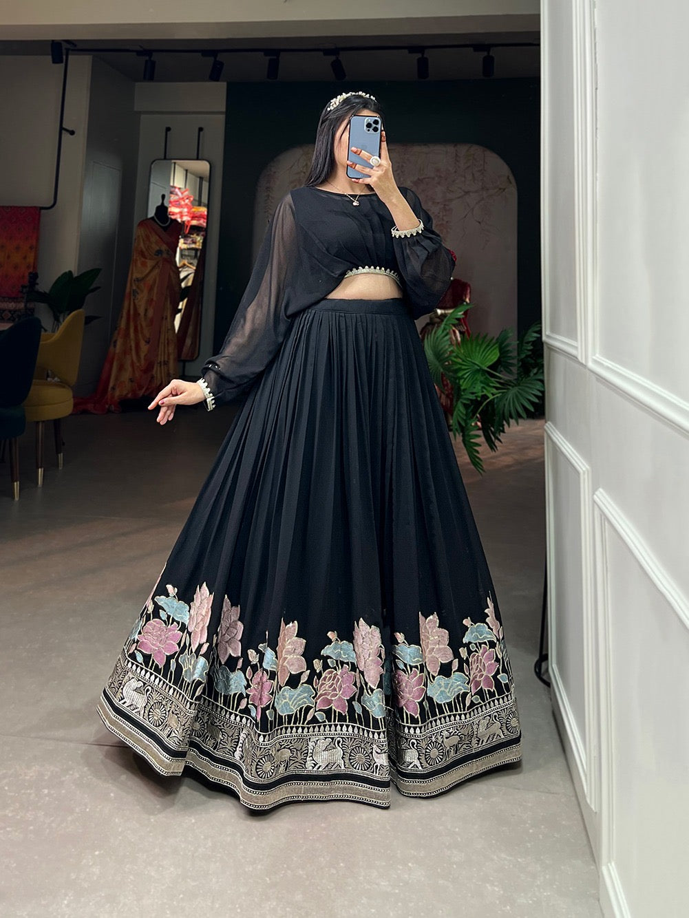 Barbie Girl Floral Look Lehenga /Co-ord set 🎶