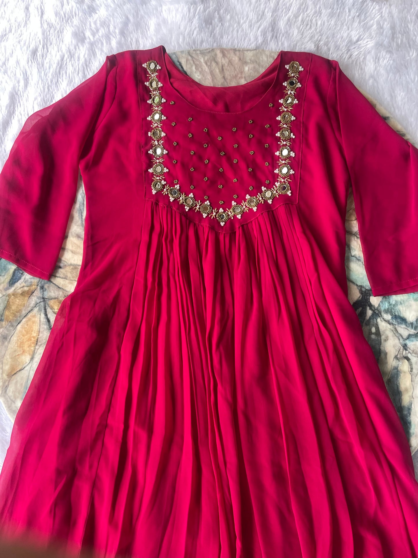 Maggam work Gown