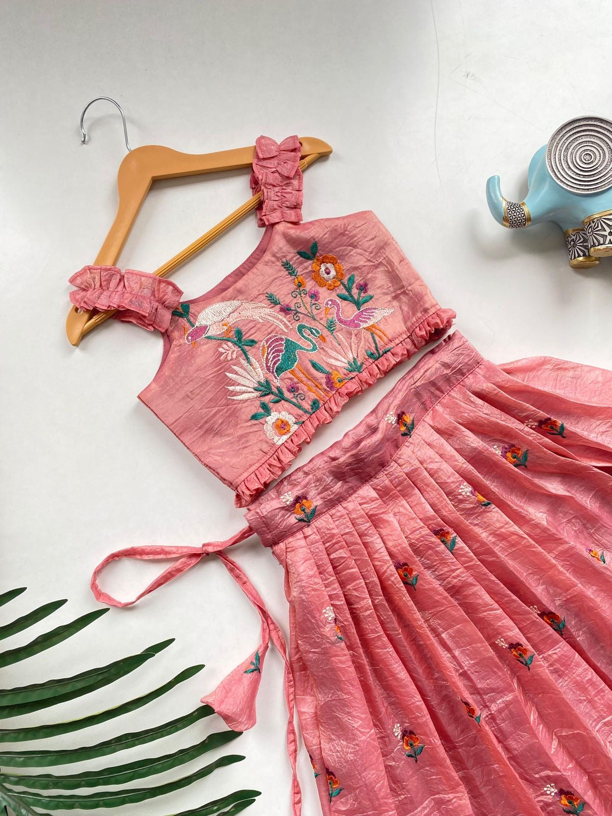 Kids Crop top /Lehenga sets For Party wear