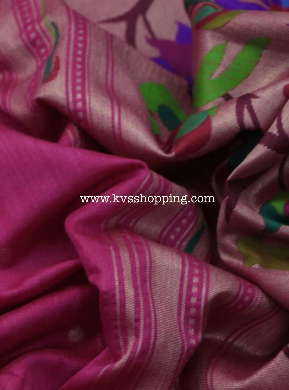 Meena Paithani Traditional Muniya sarees Classic (Celebrate inspired)