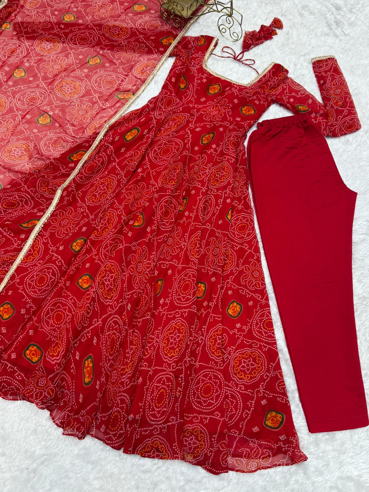 Full long frocks/ gowns chiffon