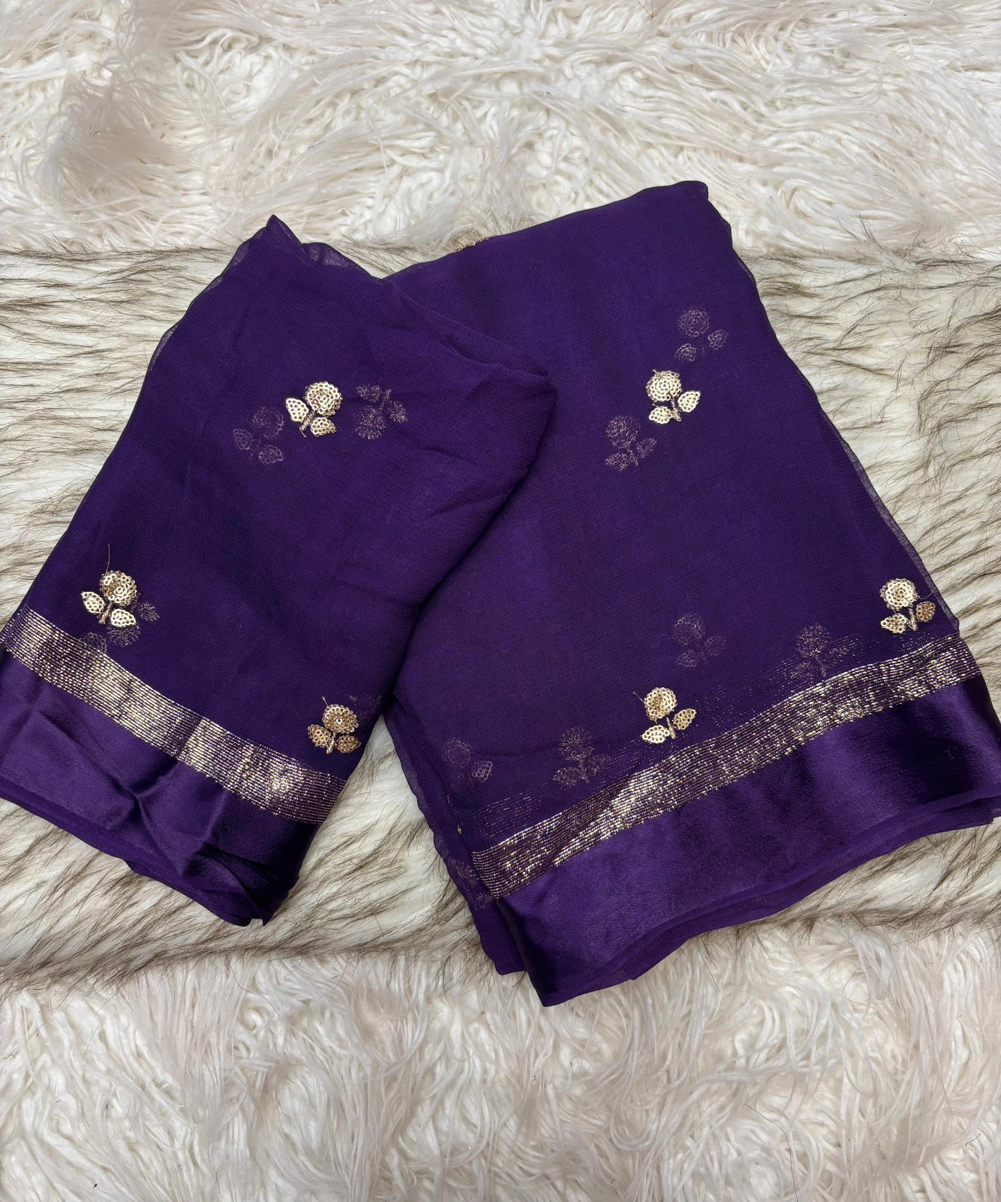 Budget saree visco georgette