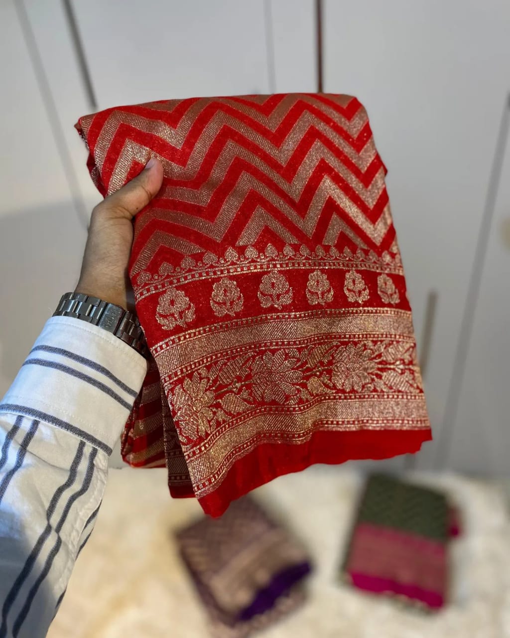 Kadhi Georgette Saree