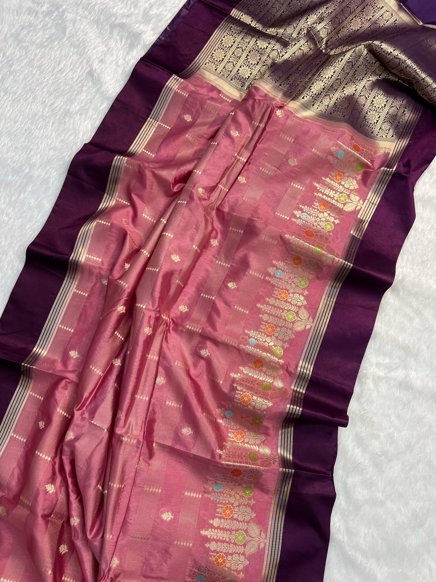 Pure raw mango classic festival vibe sarees