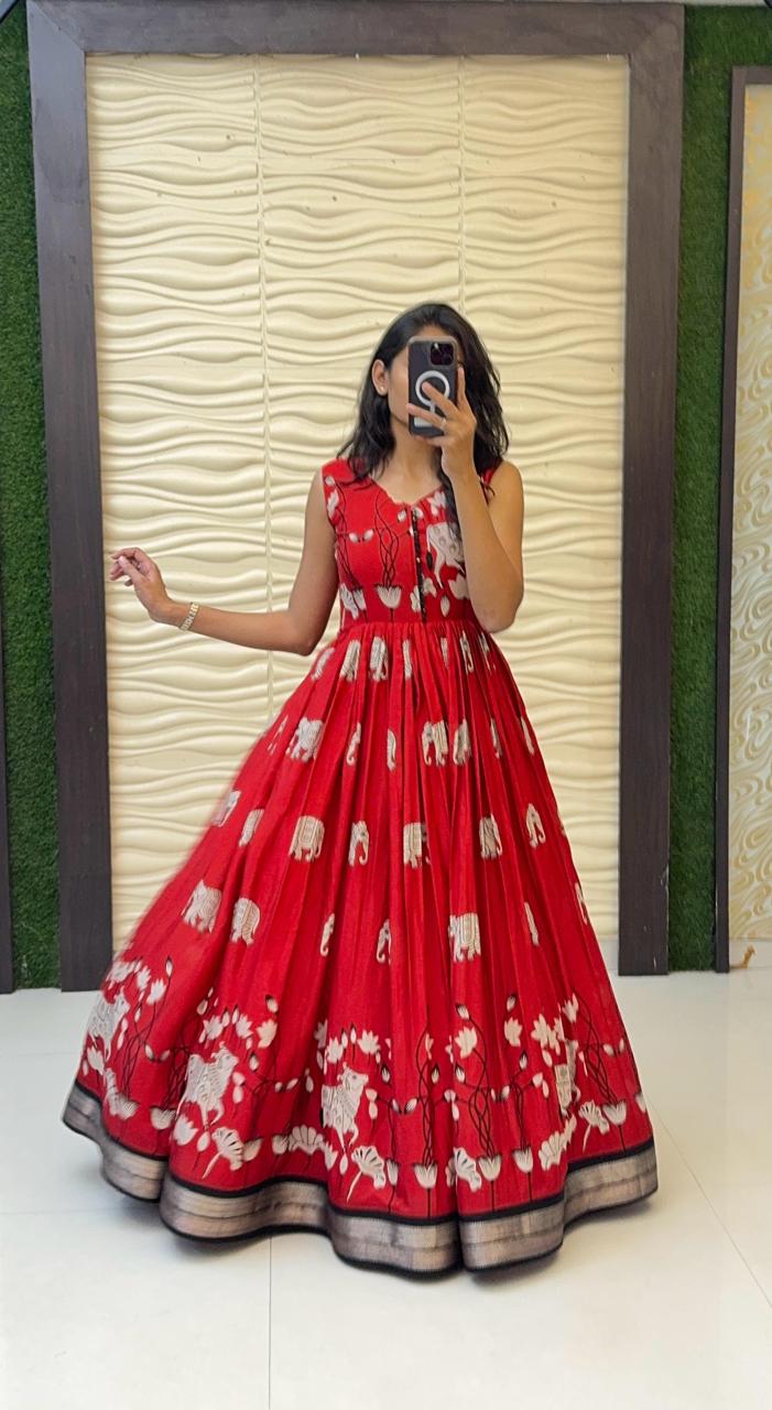2 in one Use Pichwai Gowns