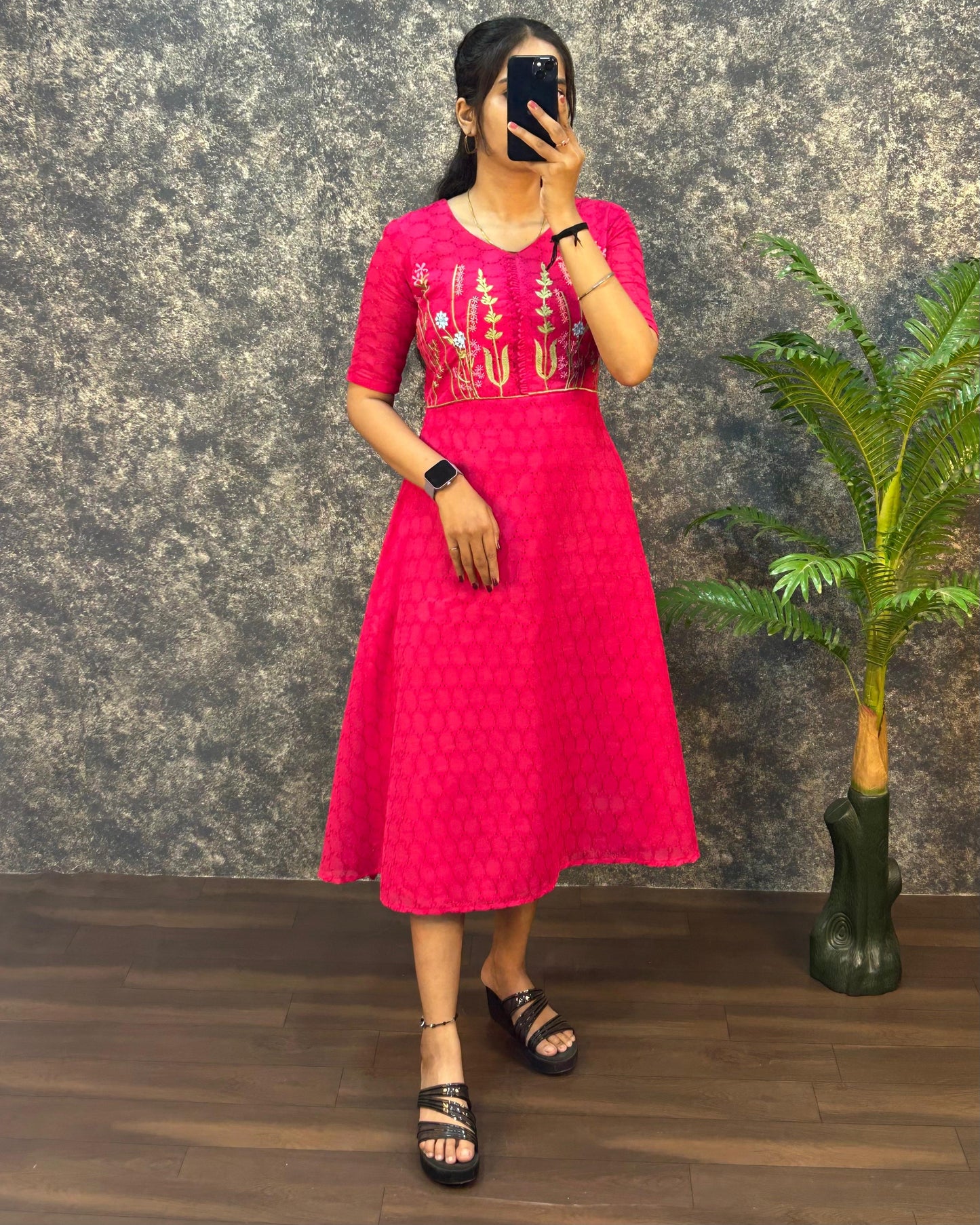 Hakoba embroidery gowns