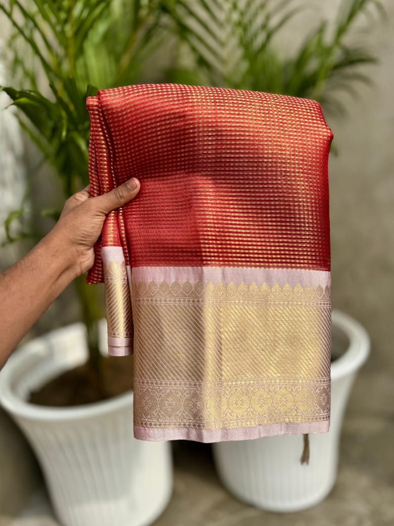 Kanchipuram Banarasi Tissue Sarees
