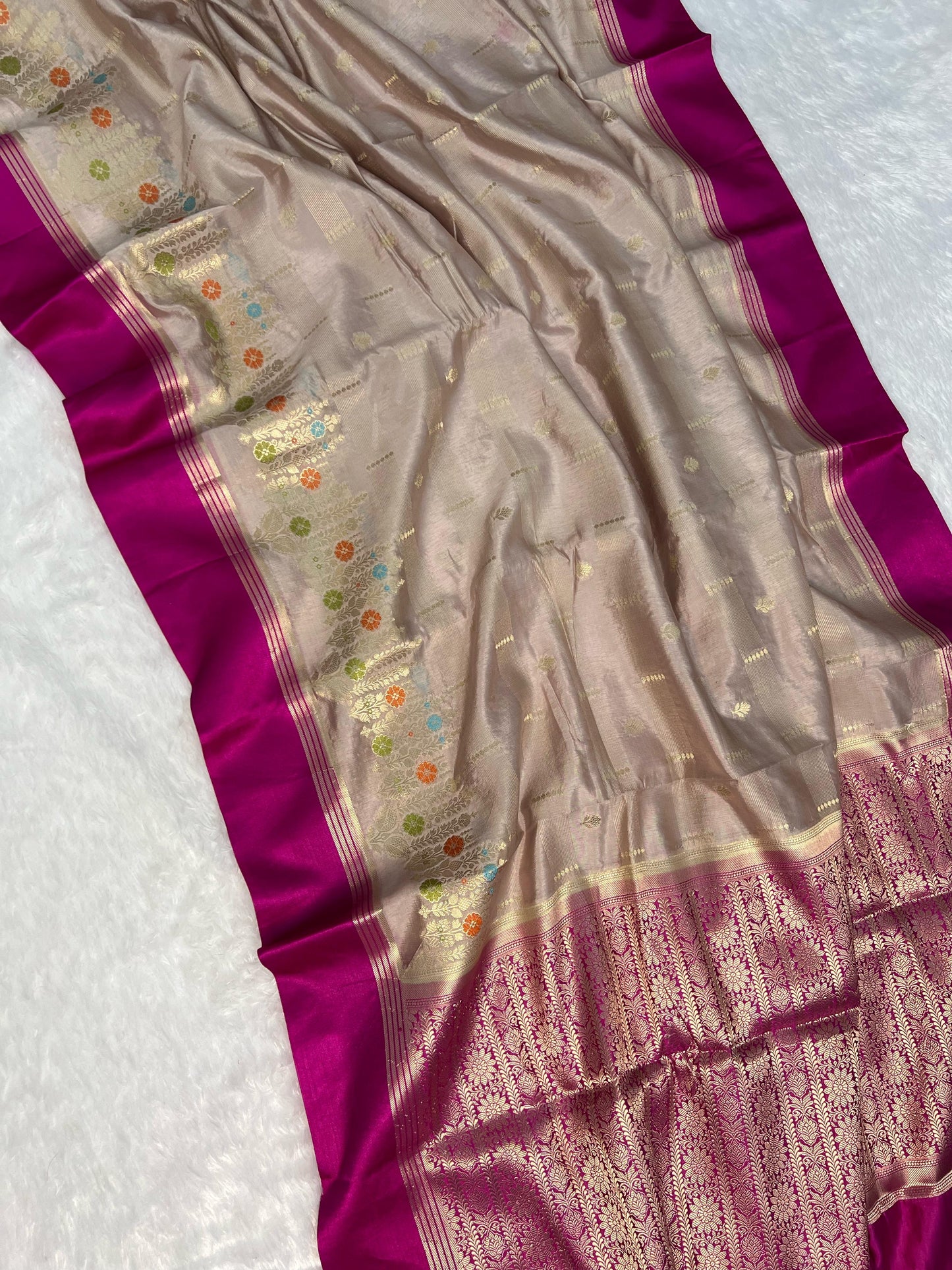 Pure raw mango classic festival vibe sarees