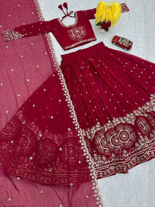 Heavy Georgette Lehengas