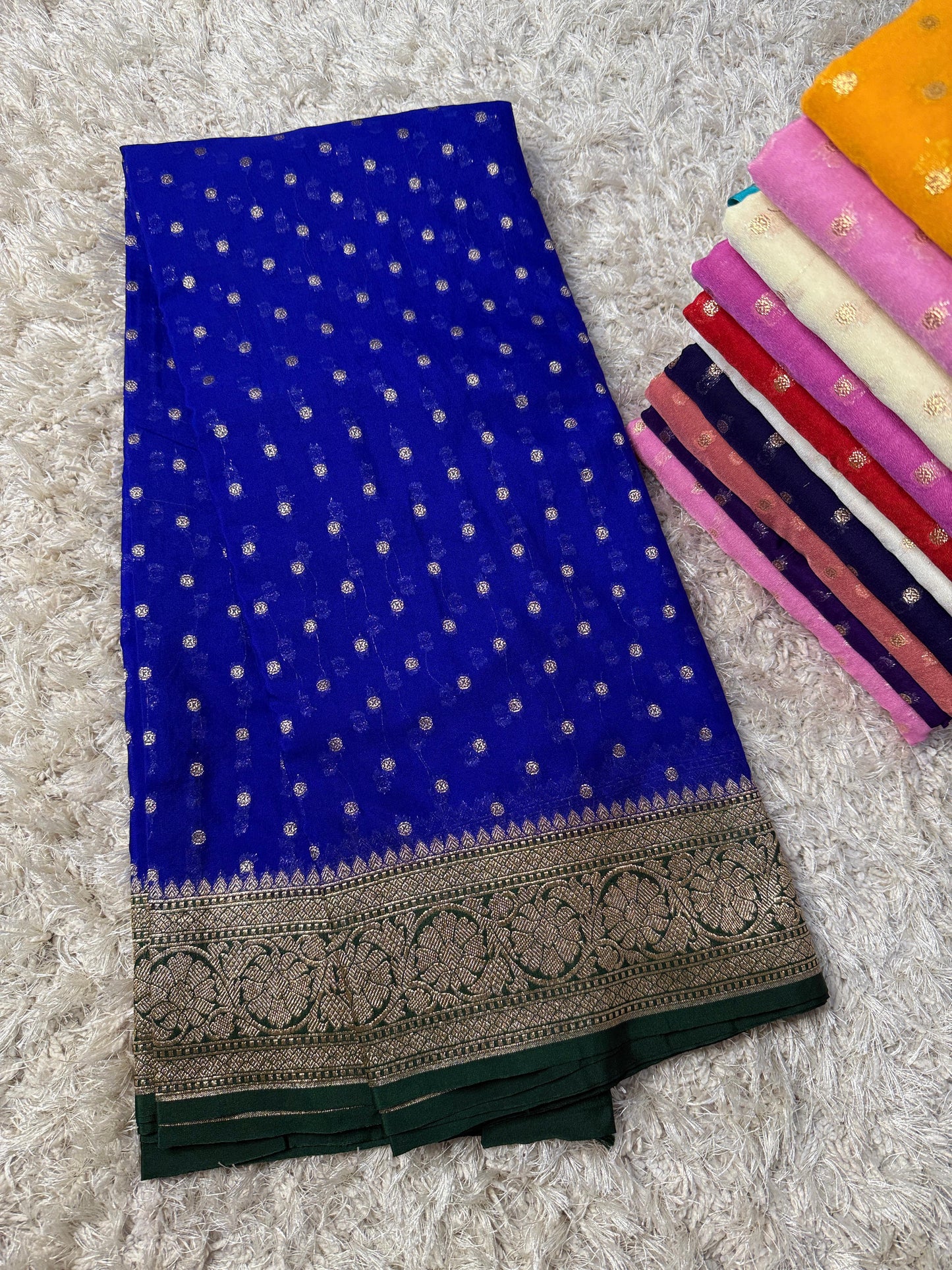 Banarasi Katan soft silk saree luxe