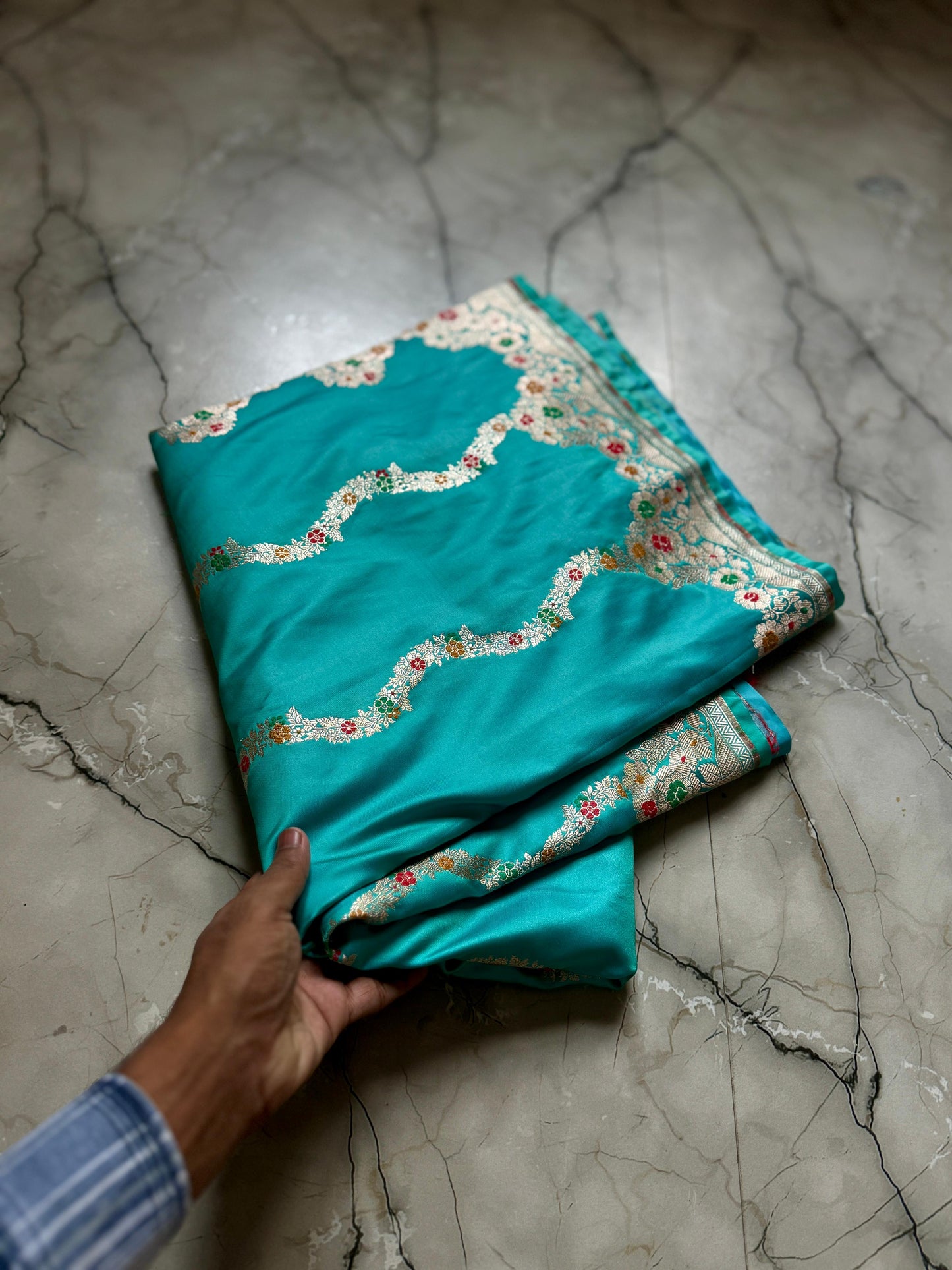 Banarasi Handloom Pure Luxe Mashru silk saree