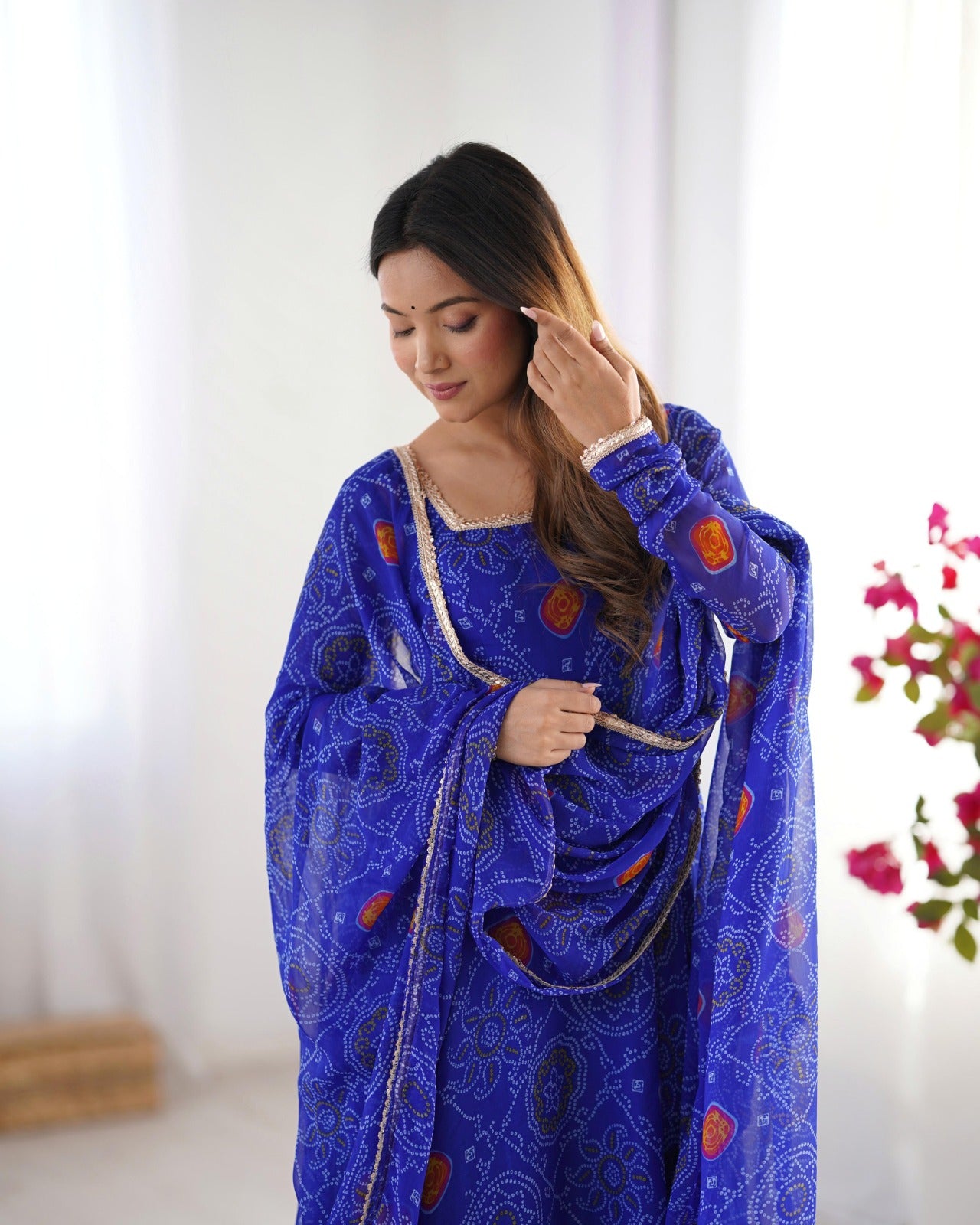 Full long frocks/ gowns chiffon