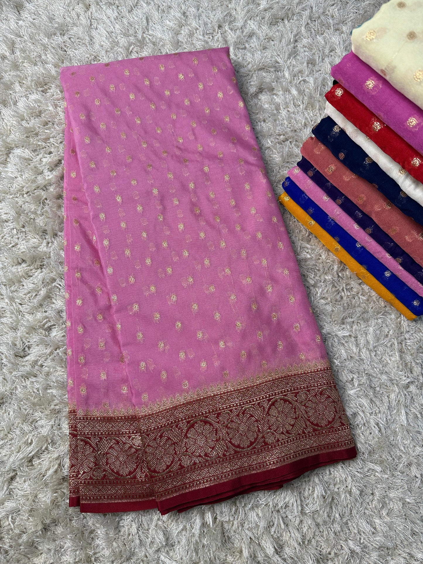 Banarasi Katan soft silk saree luxe