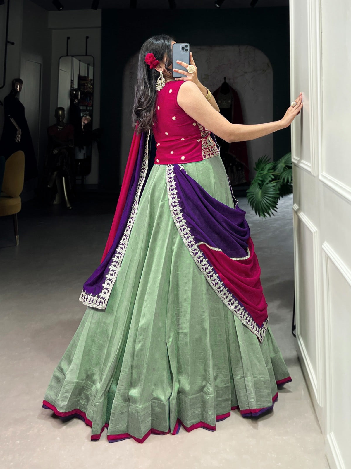 Wedding Super Unique collection sequins Lehenga