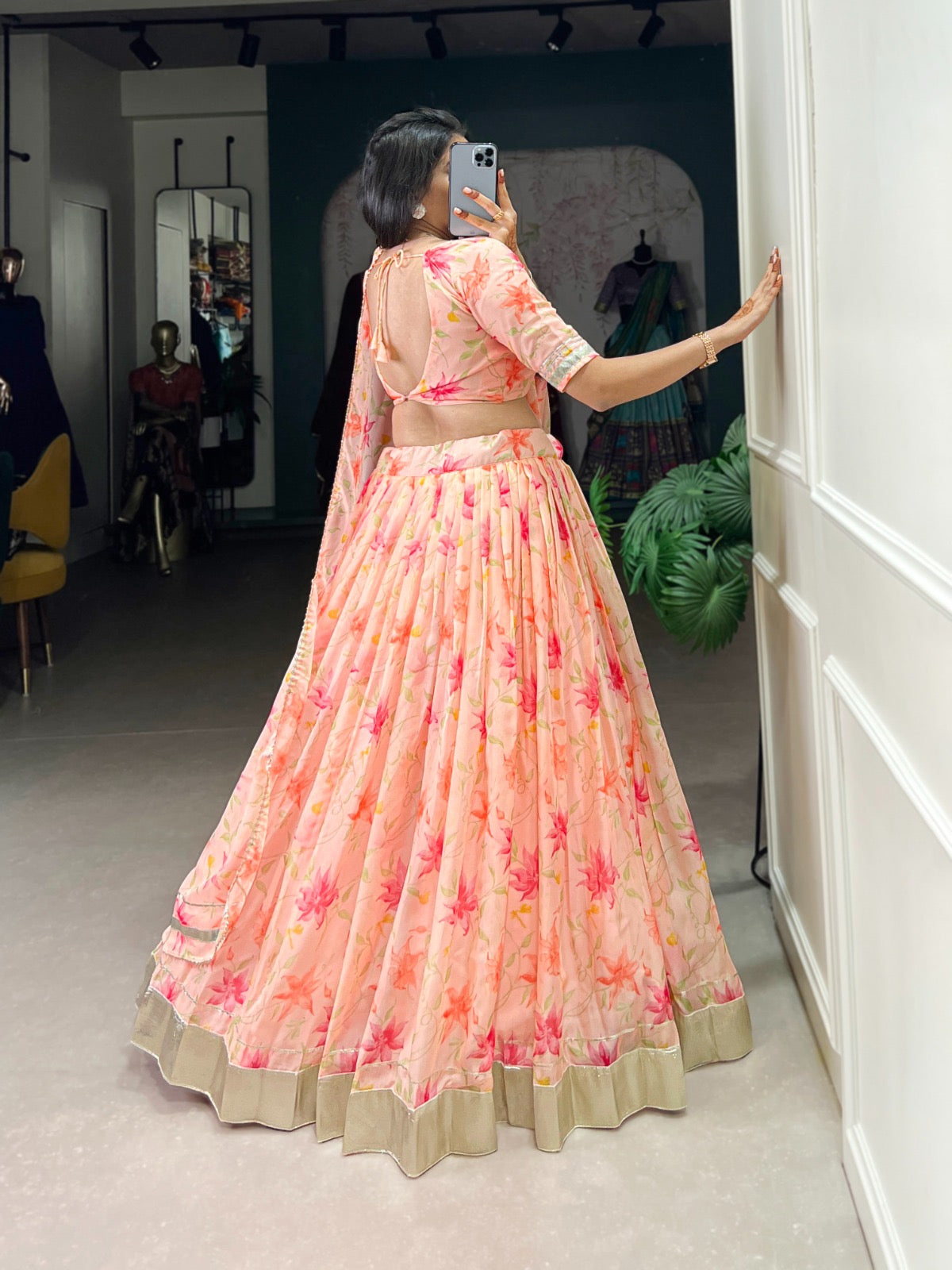 Wedding collection floral Lehengas