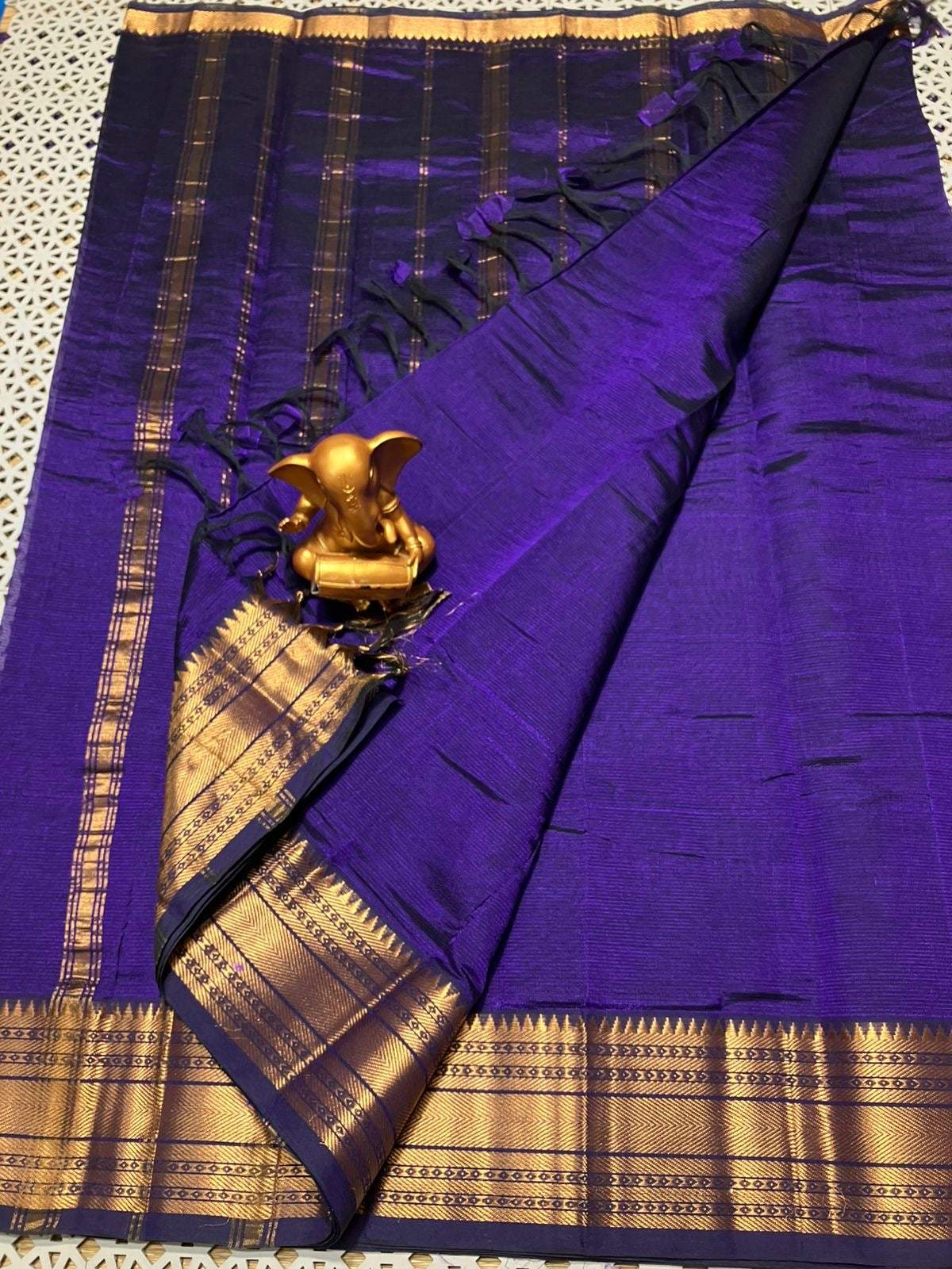 Mangalagiri Cotton Vintage Saree