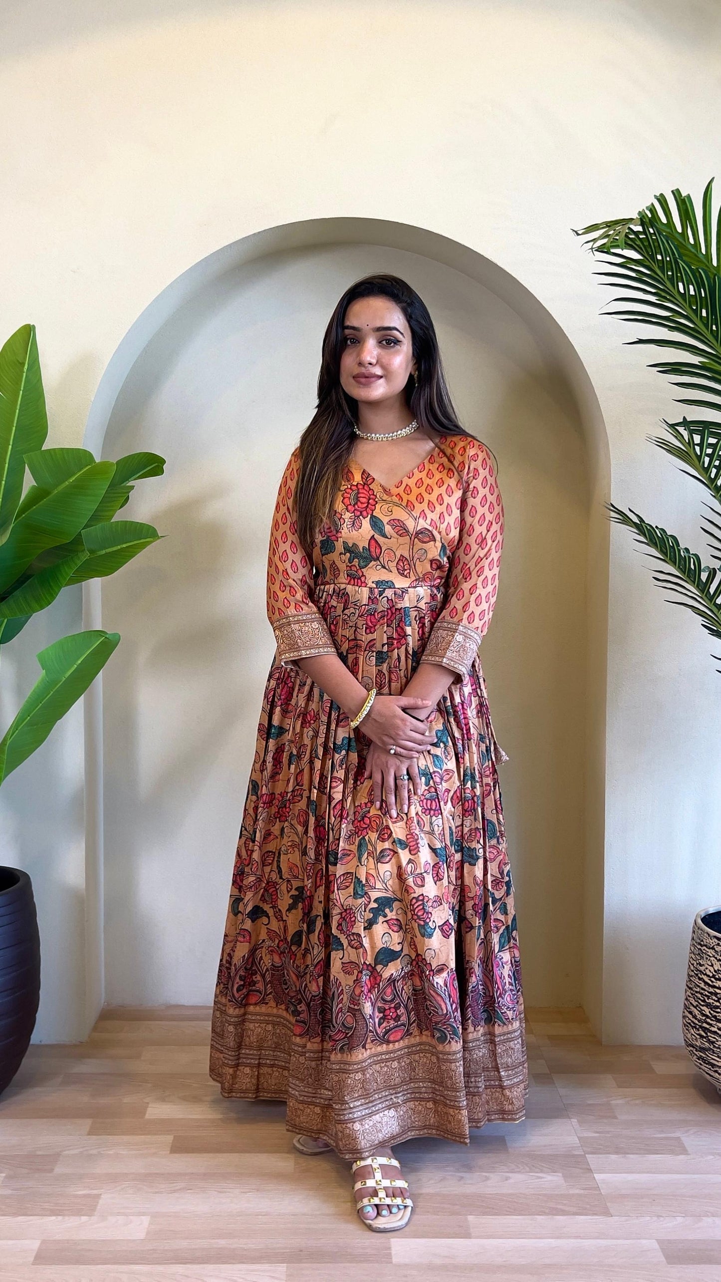 Kalamkari gowns for every special occasions