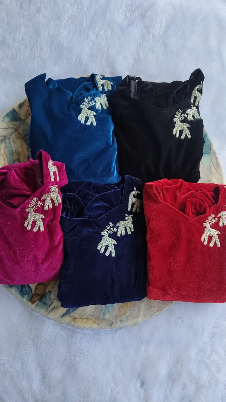 Budget Velvet Gowns