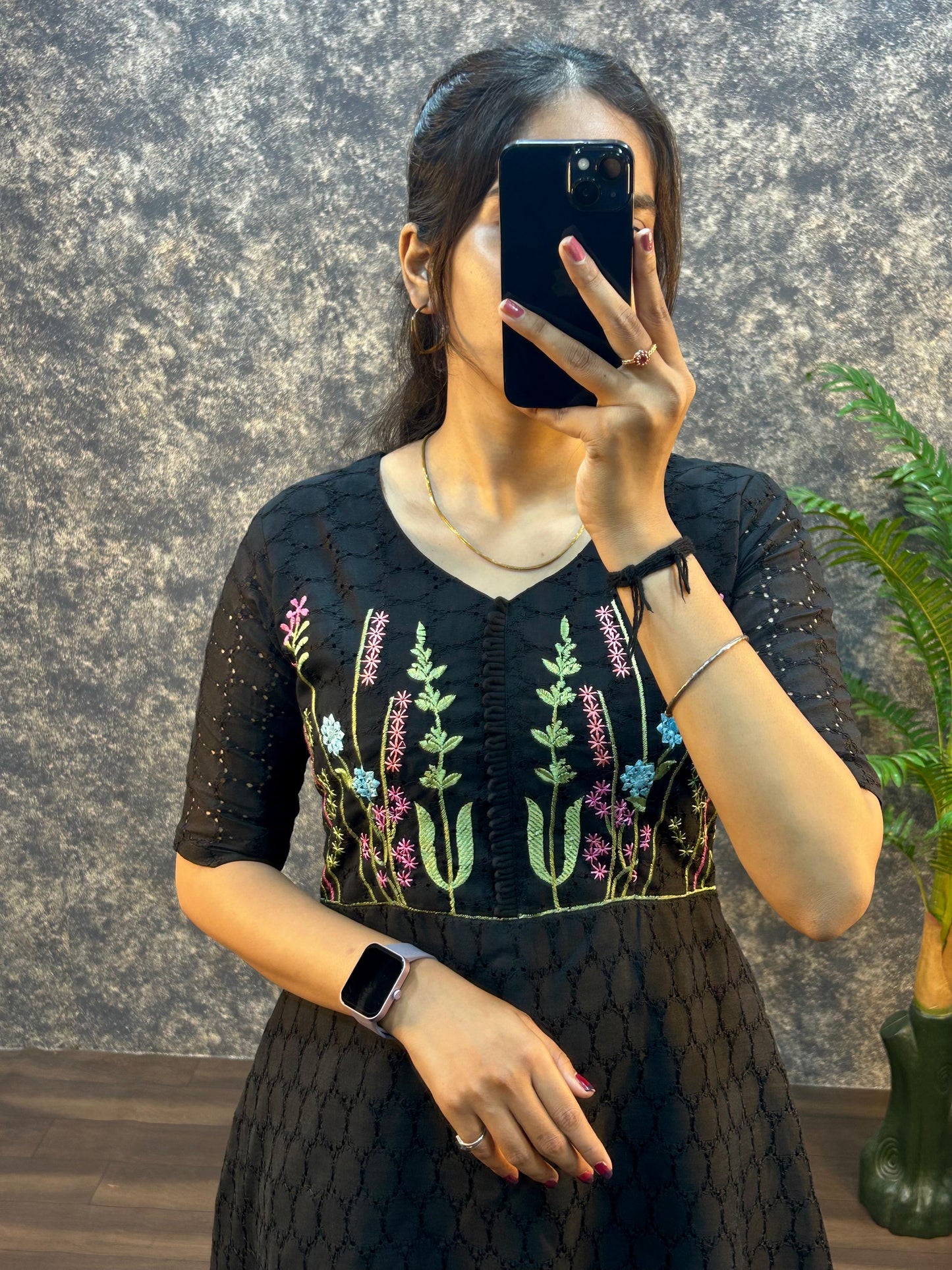 Hakoba embroidery gowns
