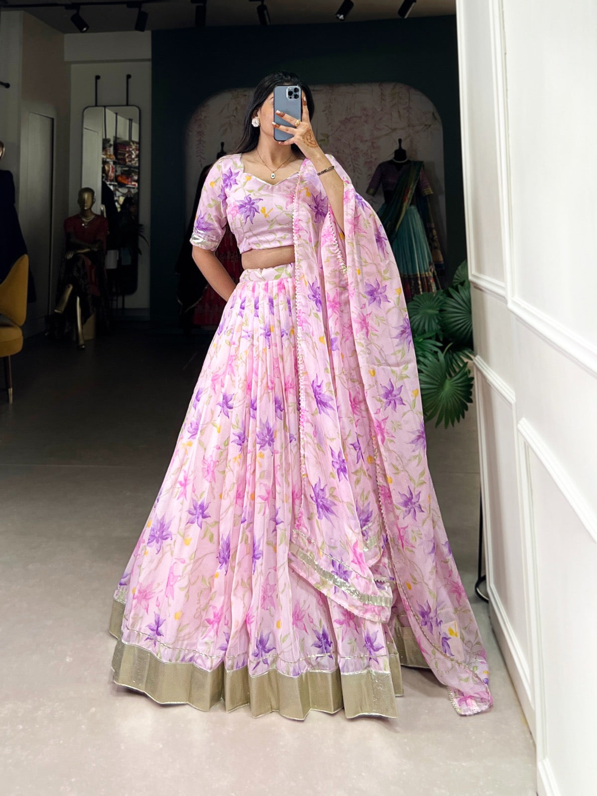 Wedding collection floral Lehengas