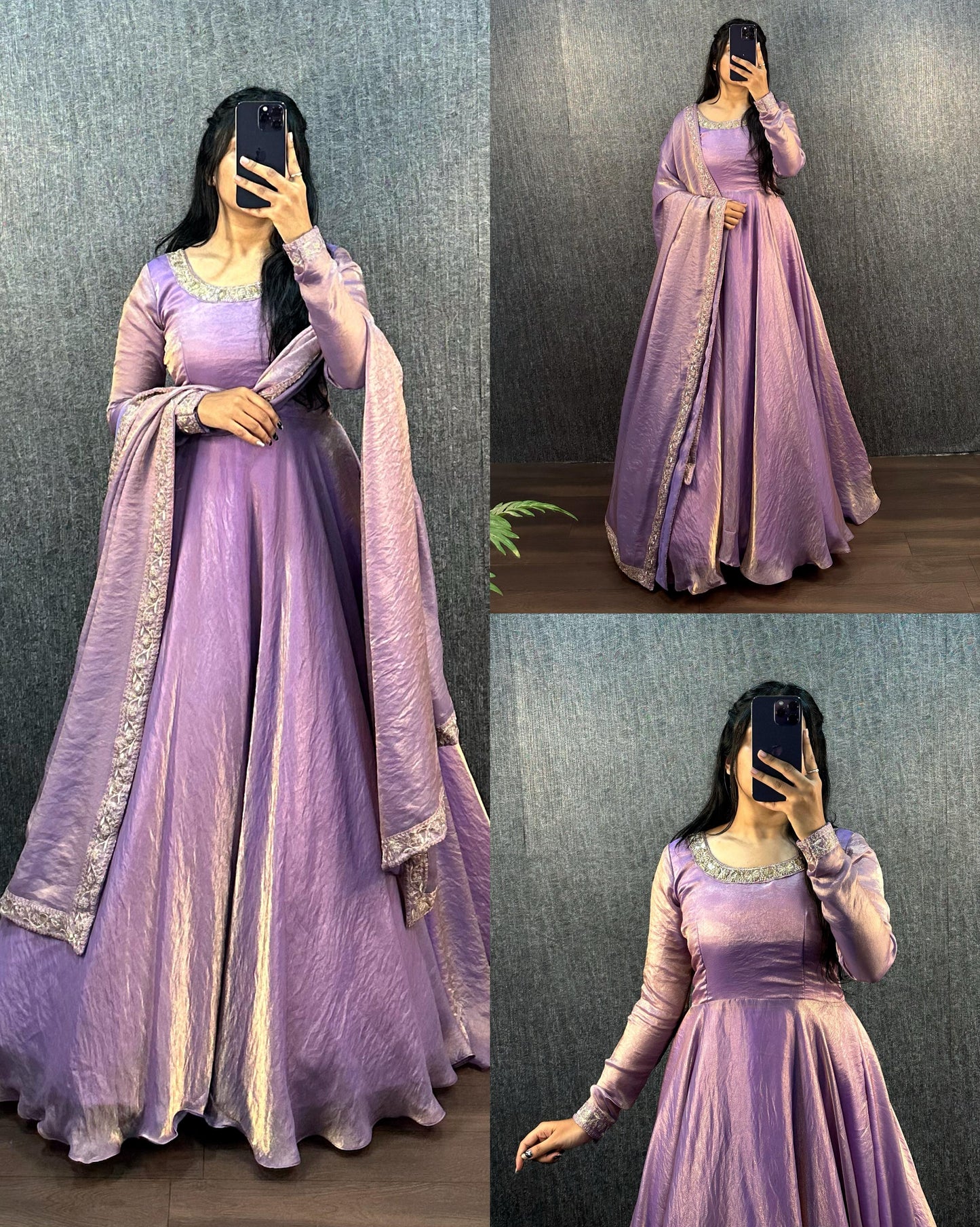 Fendy Silk Gowns