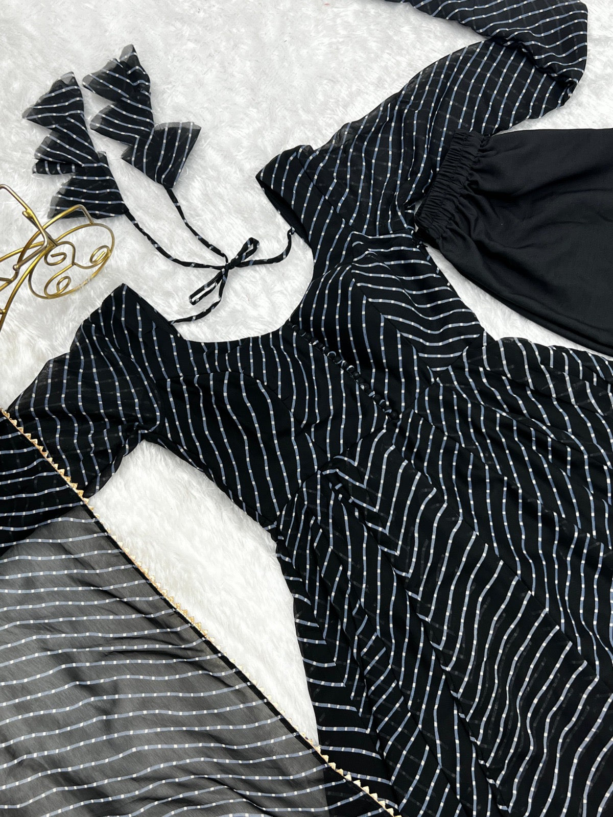 Laheriya Print Gowns fully Stitched