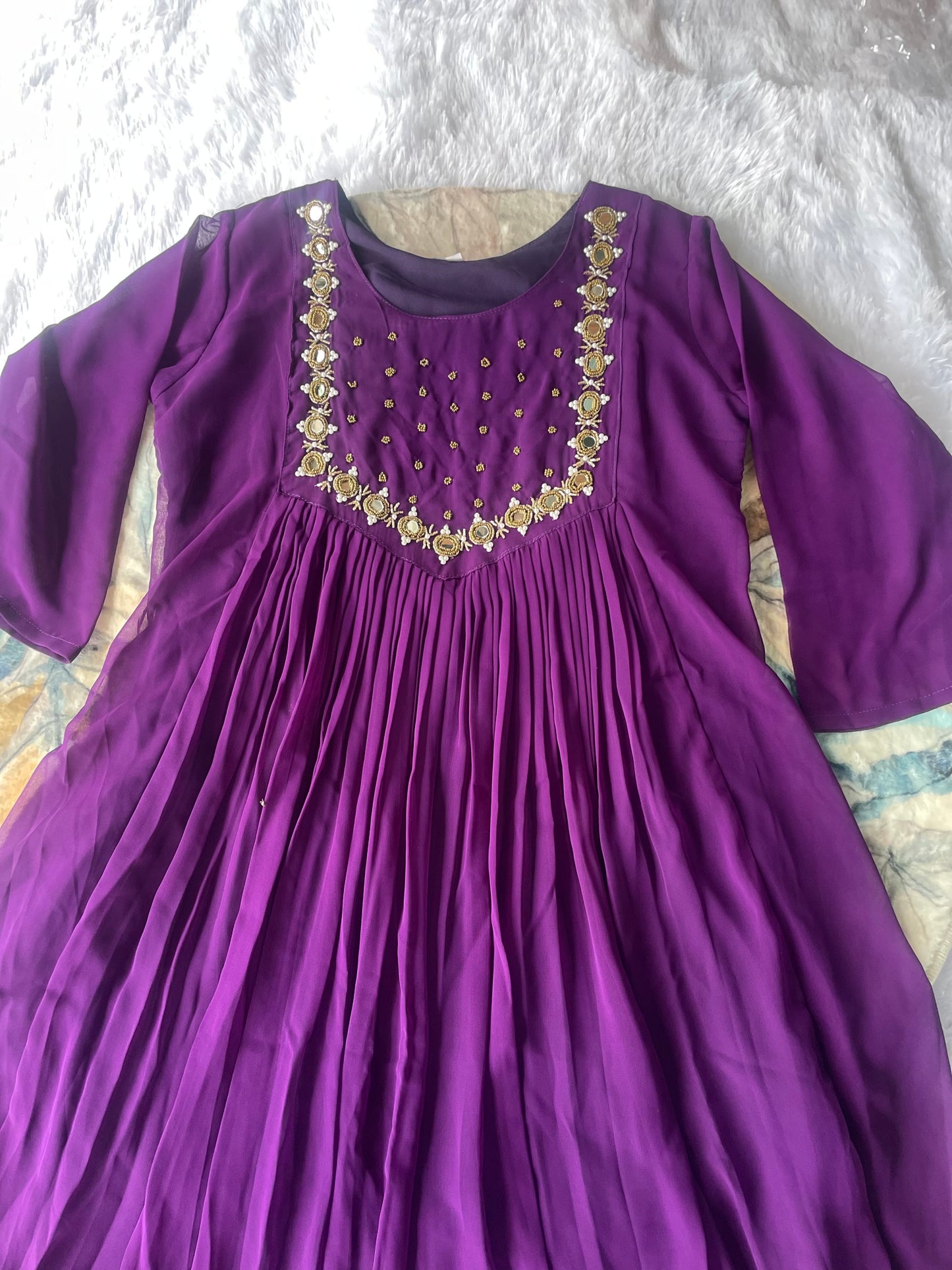 Maggam work Gown
