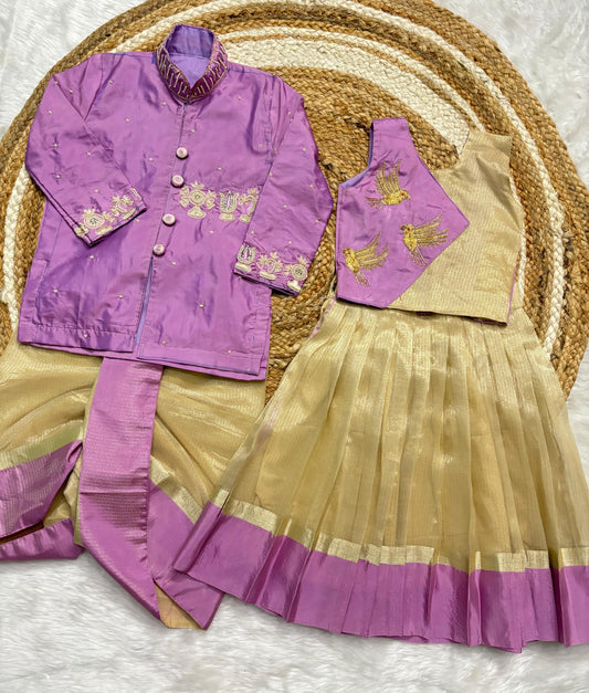 Kids Maggam Festival Sets /kurtas