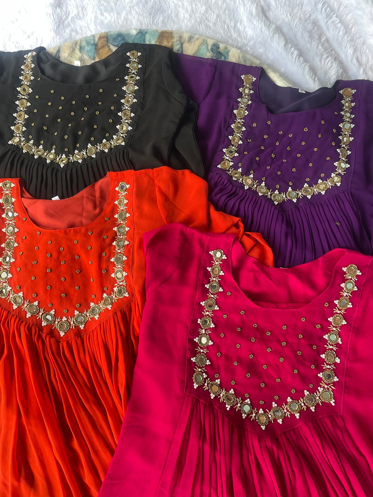 Maggam work Gown
