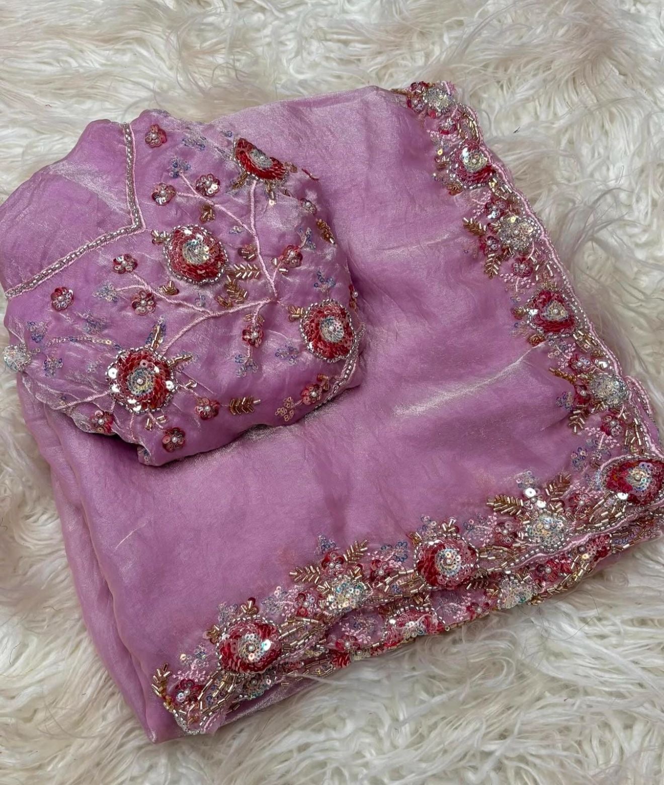 Hand embroidery Haldi Special Elegant Luxe