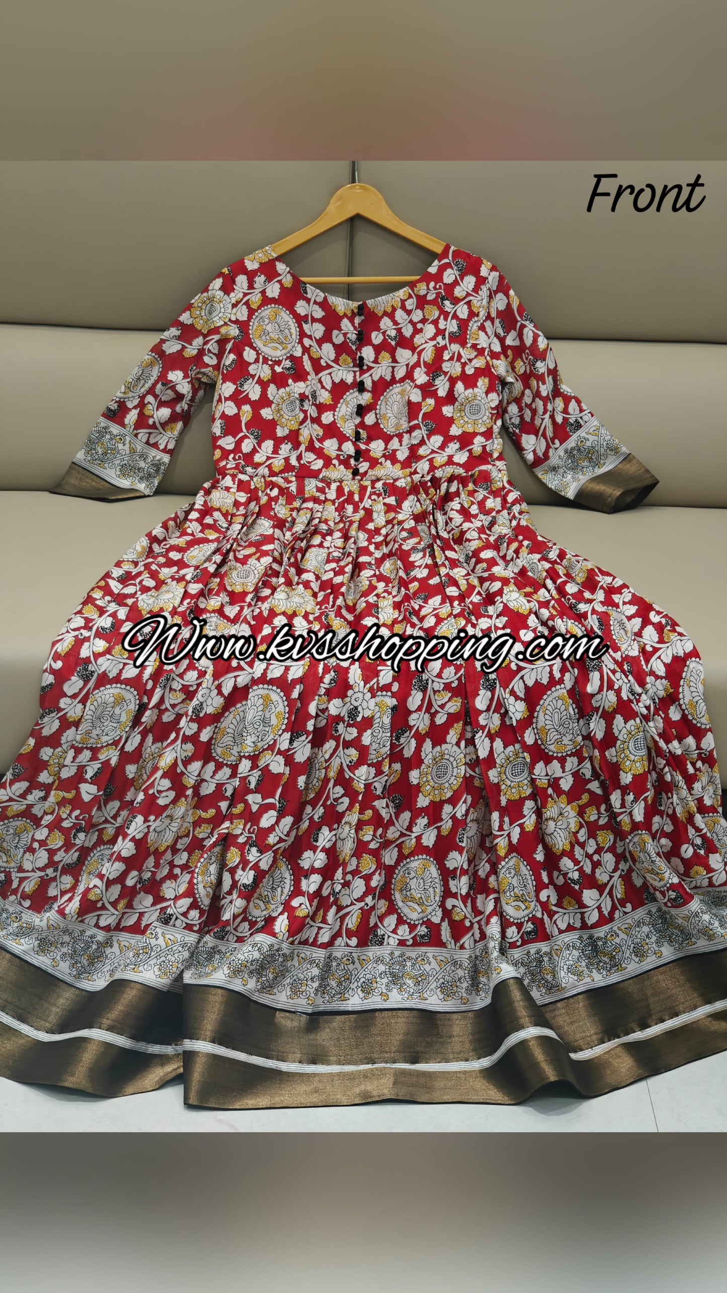 Kalamkari Festival Wear Gowns