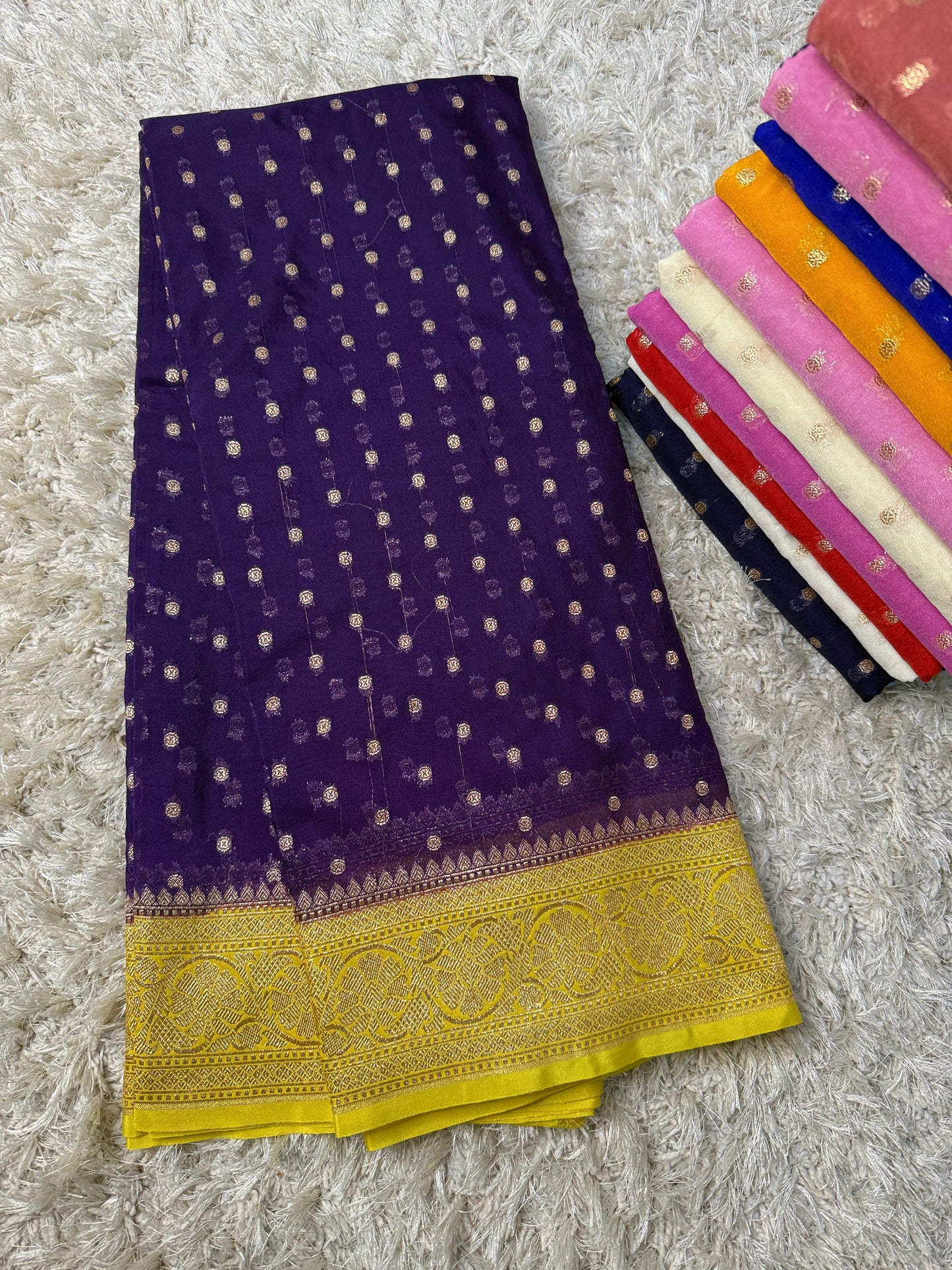 Banarasi Katan soft silk saree luxe