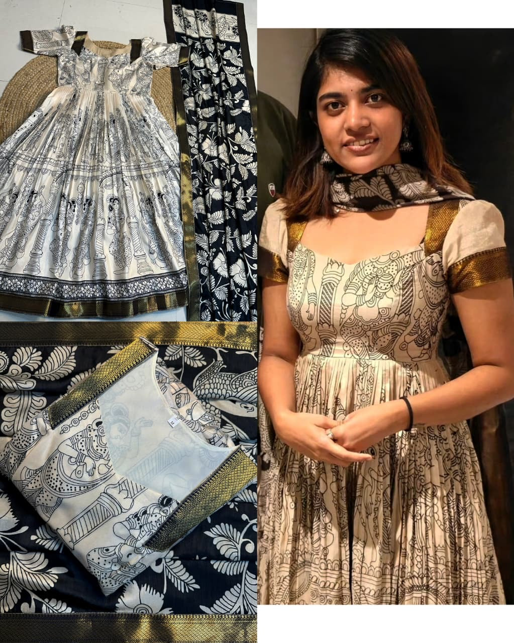Rithu Choudhary inspired Kalamkari gown