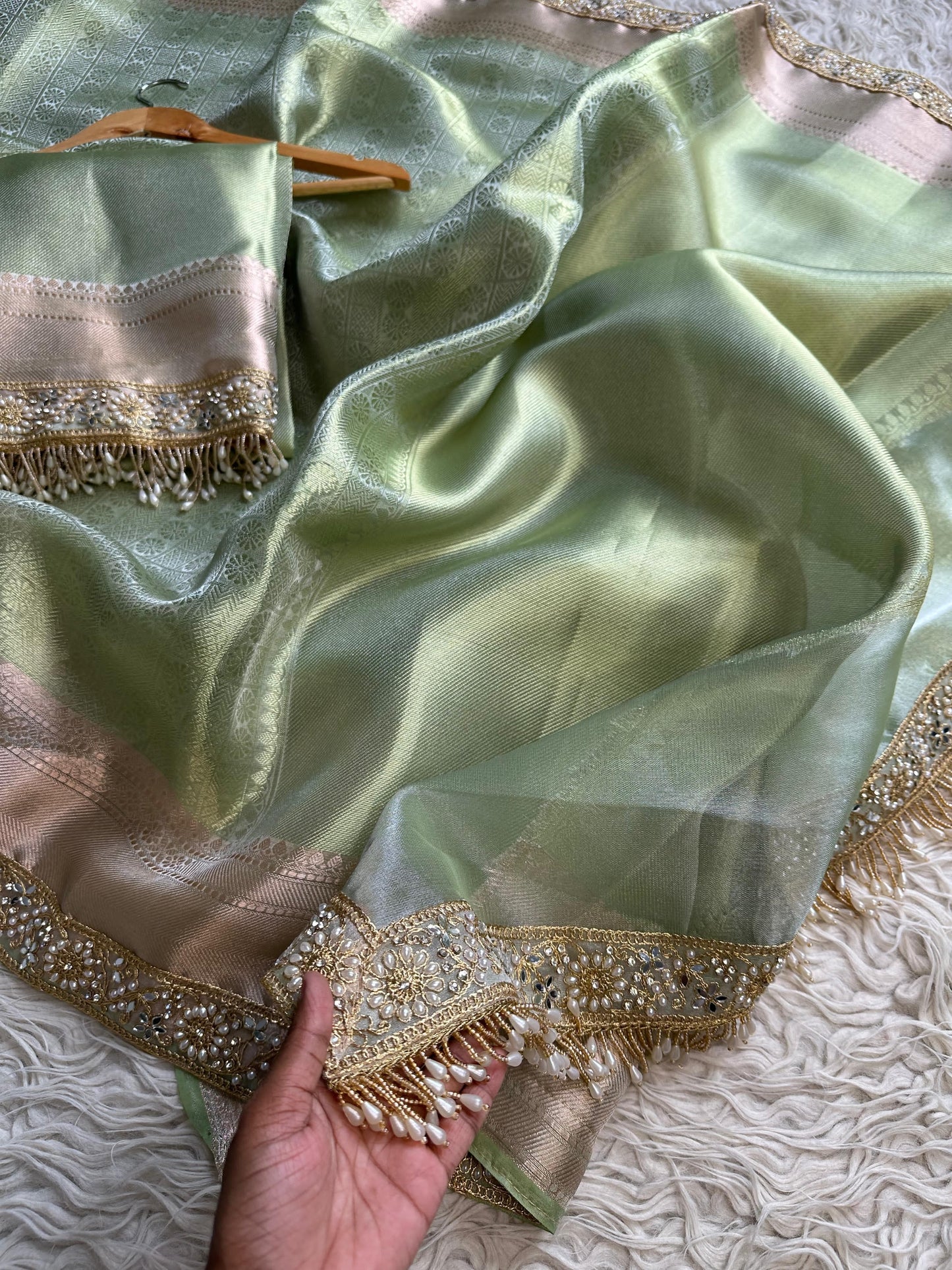 Banarasi kanjivaram bridal katan brocade silk saree classy