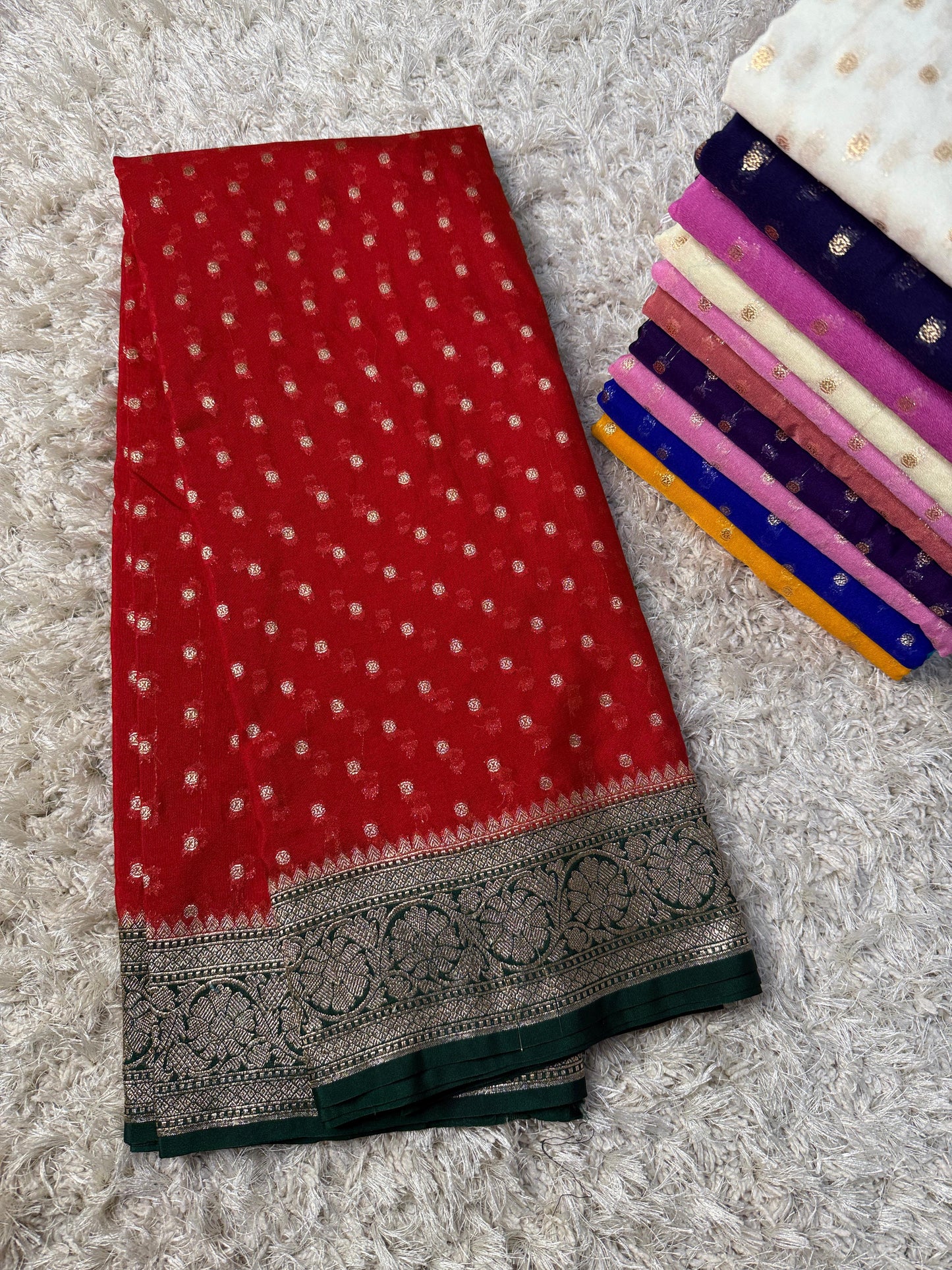 Banarasi Katan soft silk saree luxe