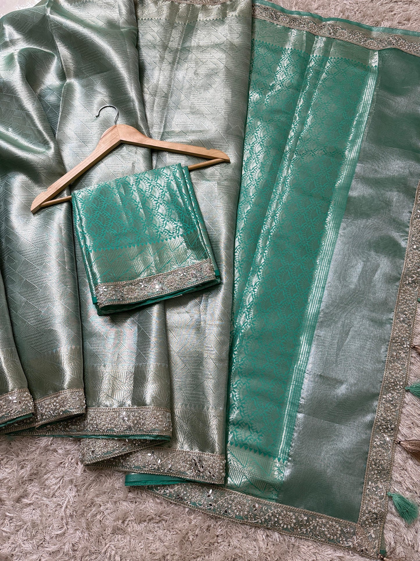 Kanjivaram bridal Katan tissue classic sarees