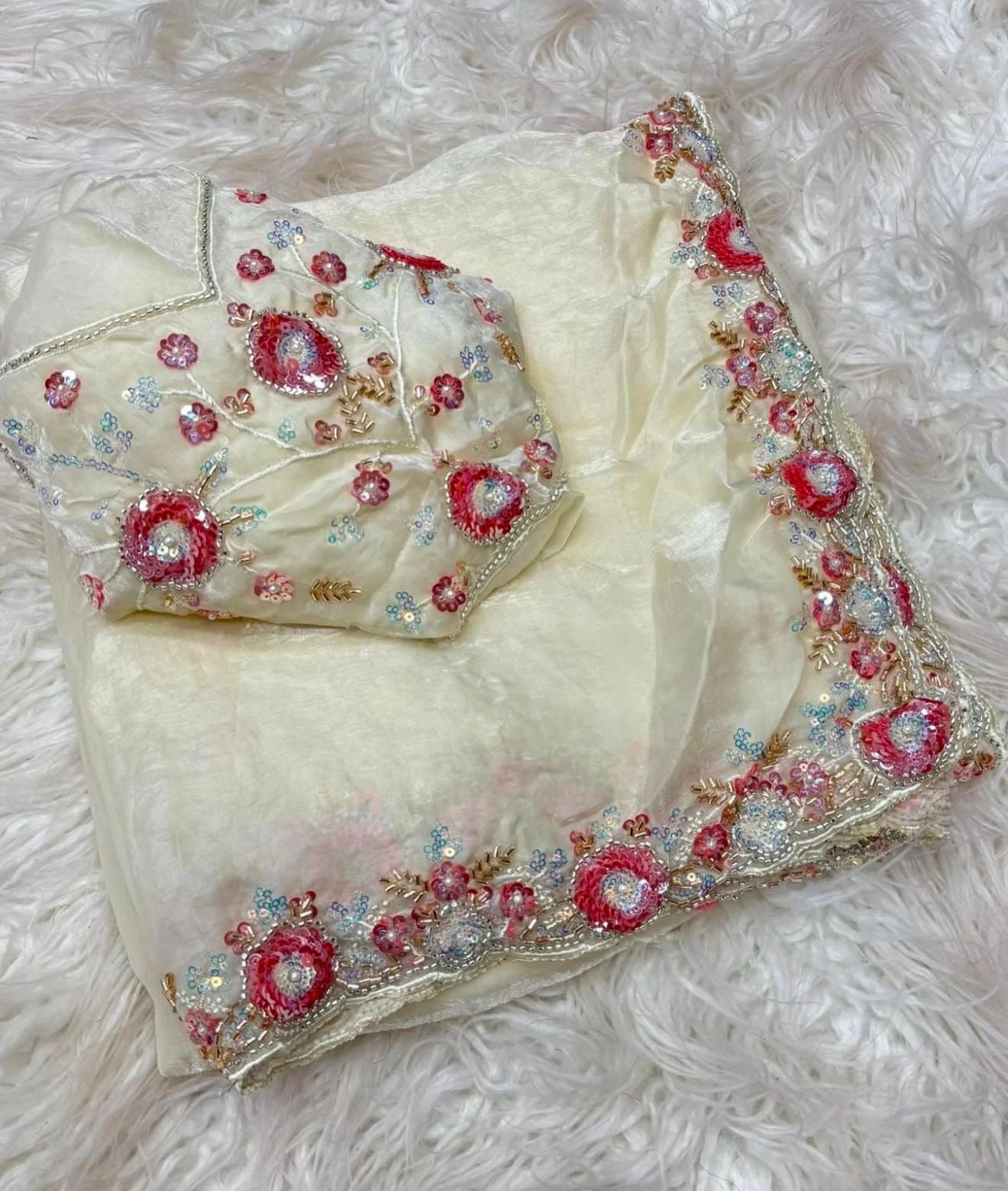 Hand embroidery Haldi Special Elegant Luxe