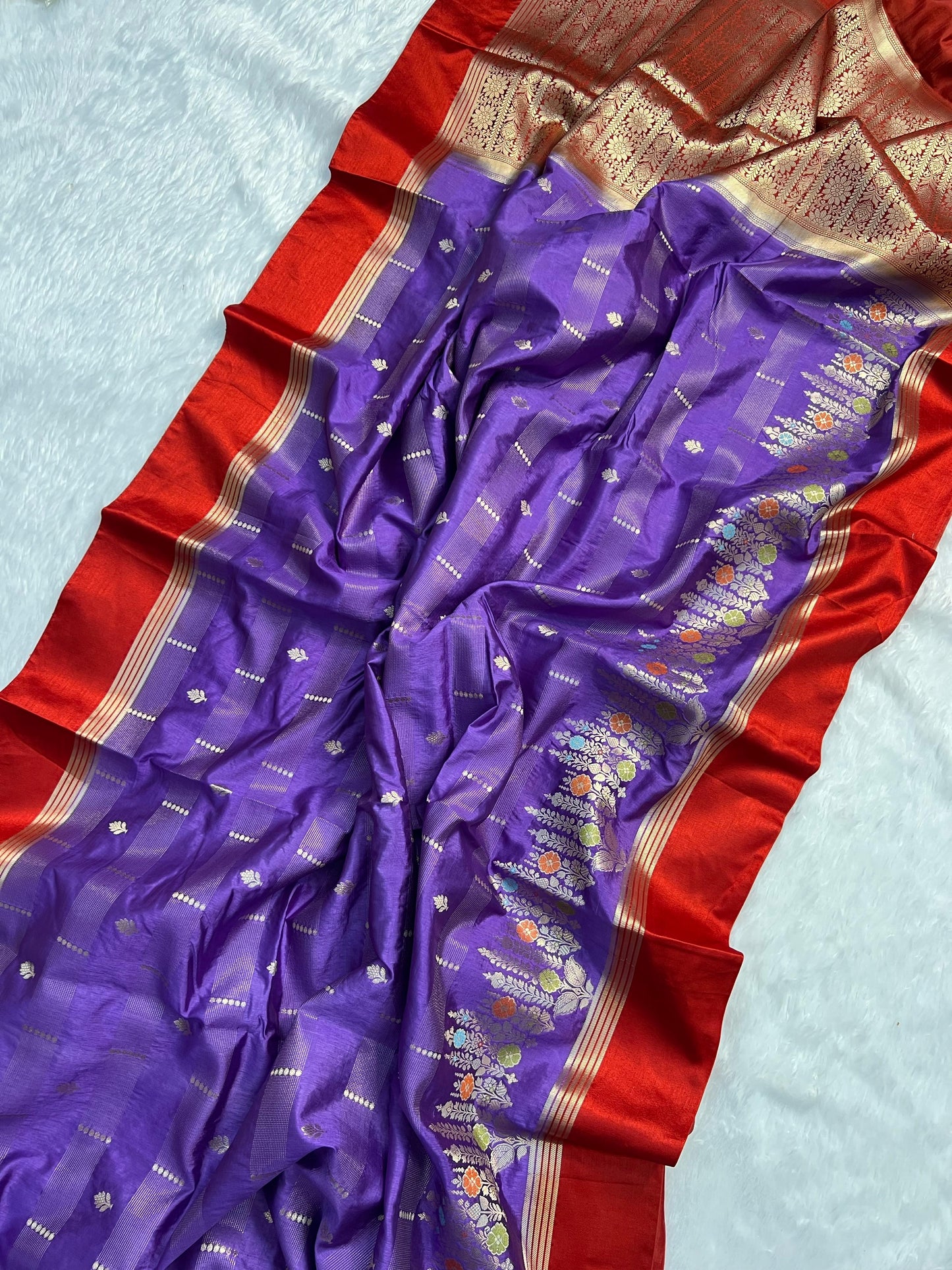 Pure raw mango classic festival vibe sarees