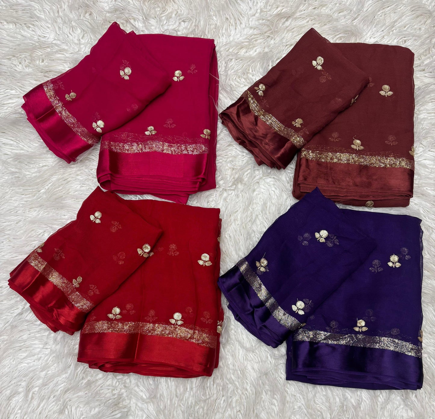 Budget saree visco georgette
