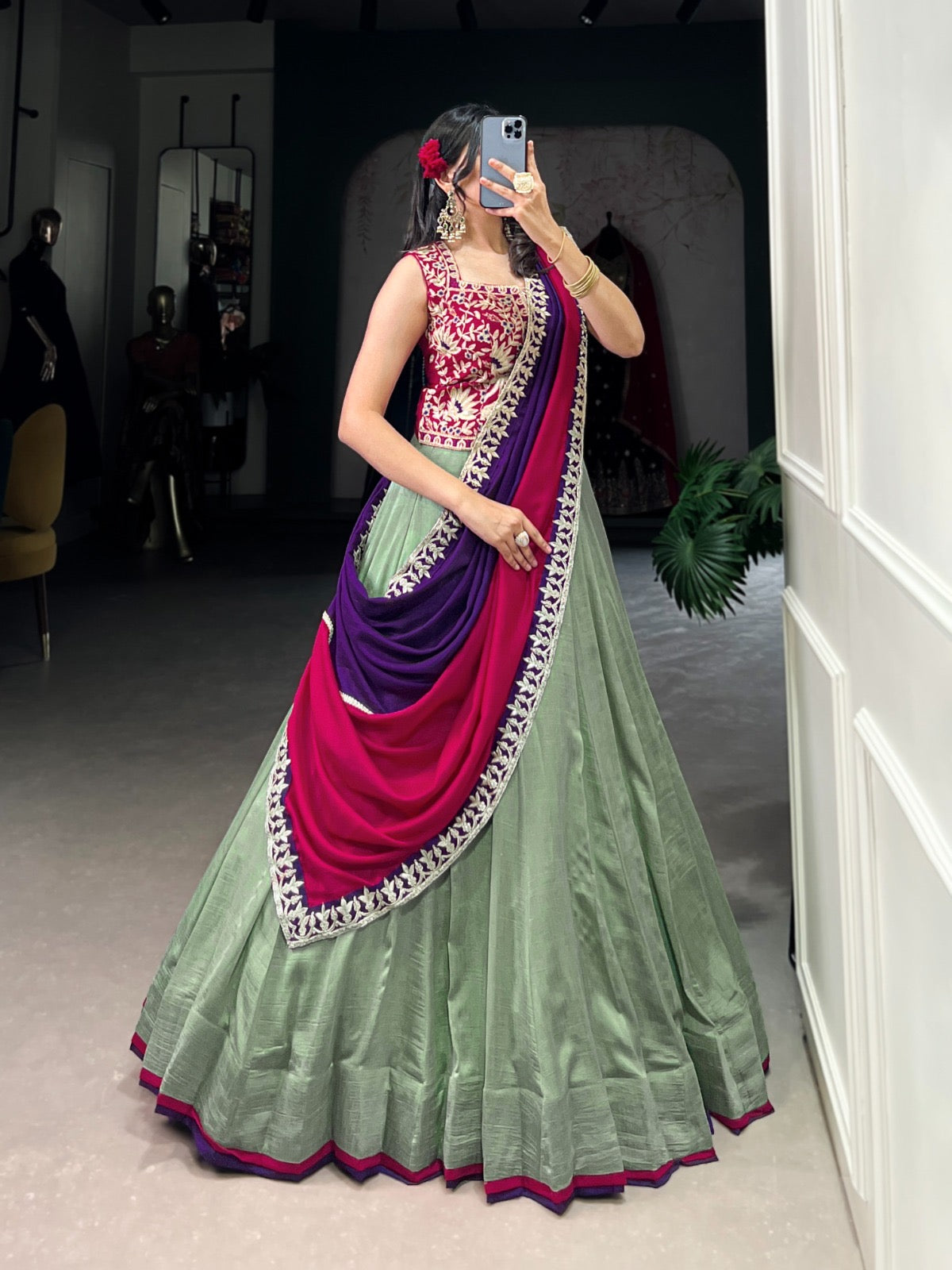 Wedding Super Unique collection sequins Lehenga