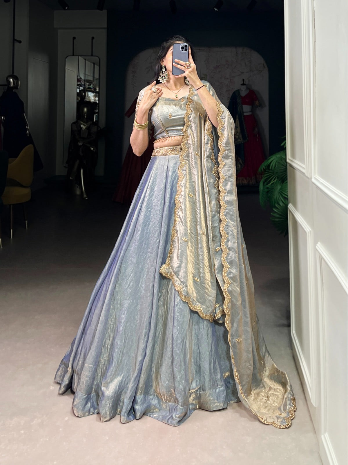 Lehenga Choli Pastel Fendy Traditional sets