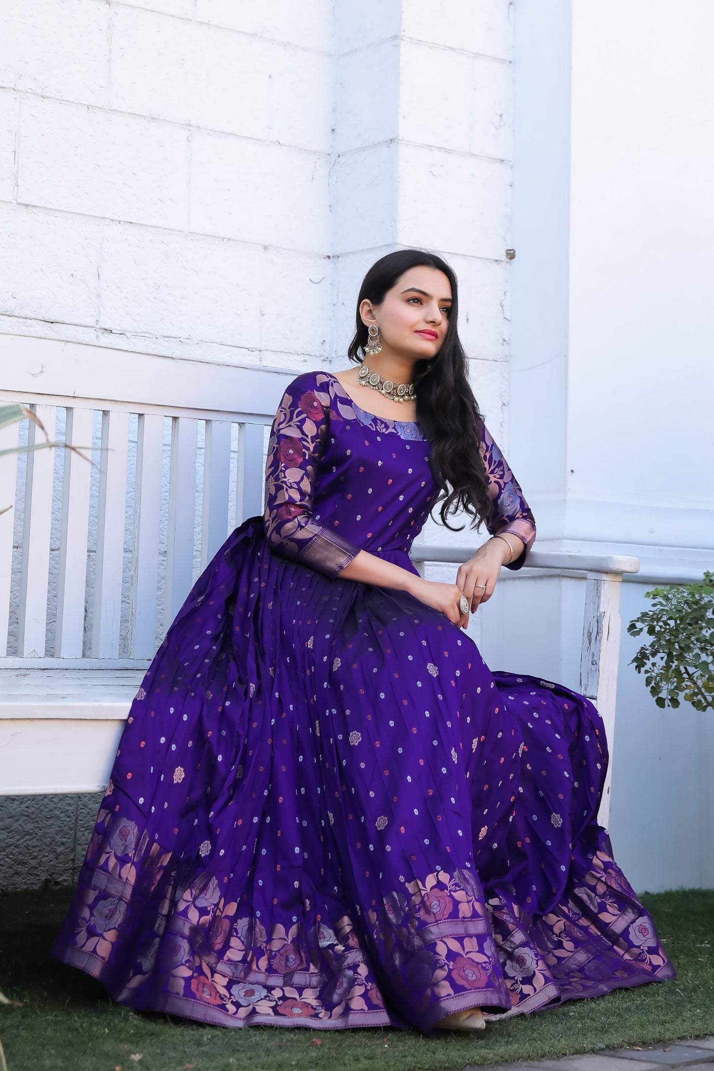 Latest Soft silk Gowns