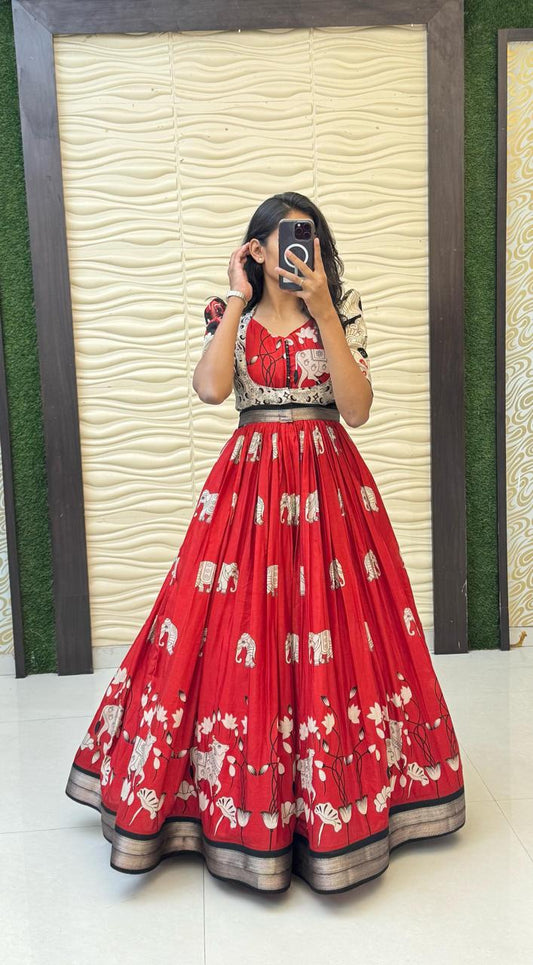 2 in one Use Pichwai Gowns