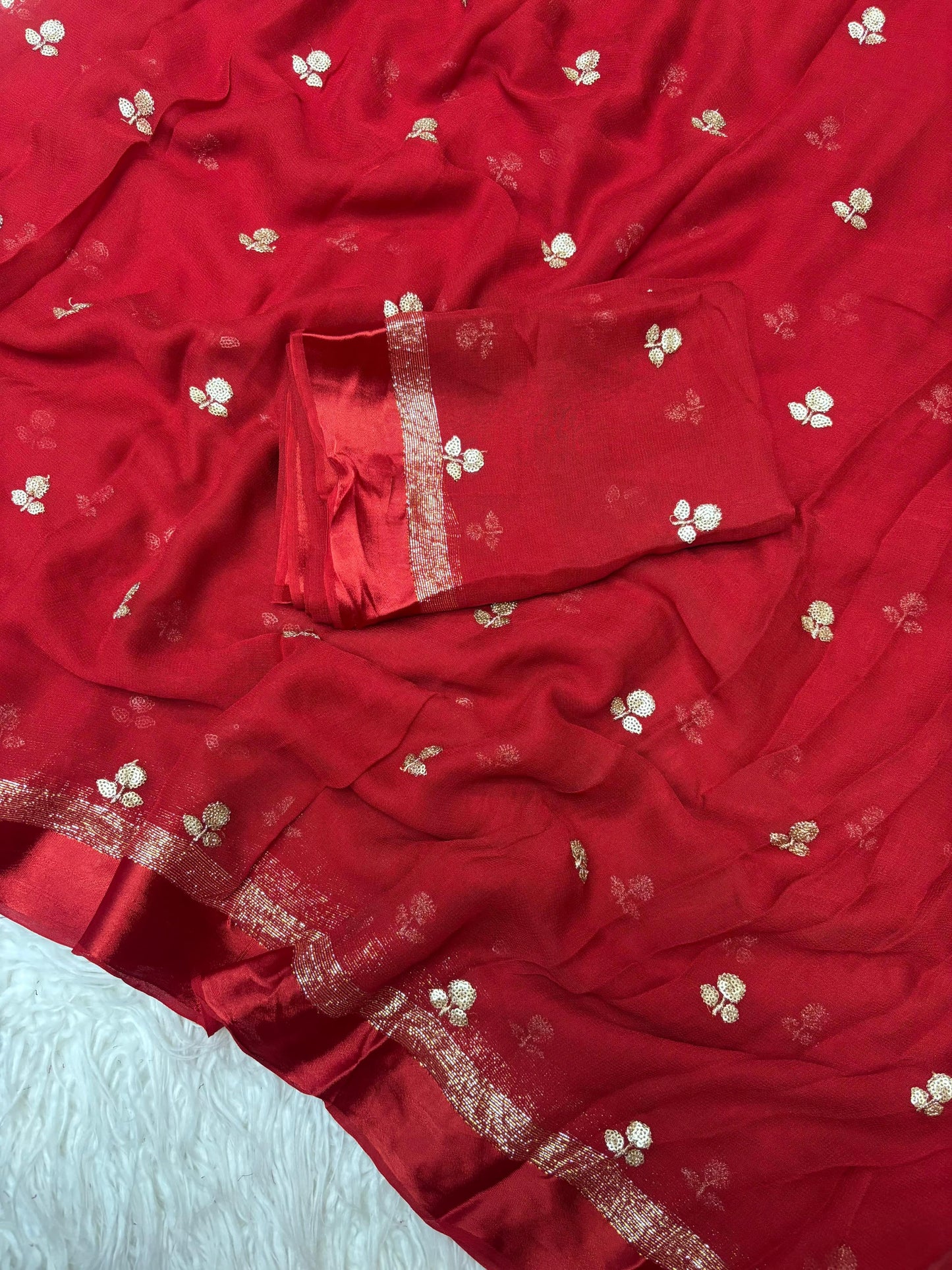 Budget saree visco georgette