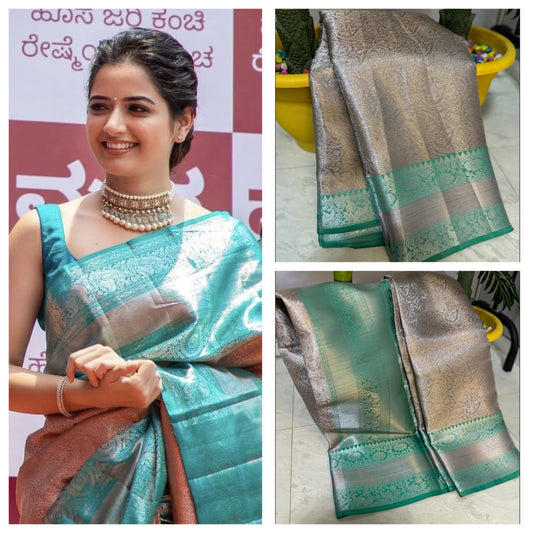 Loom Weaving Kanchipuram Saree