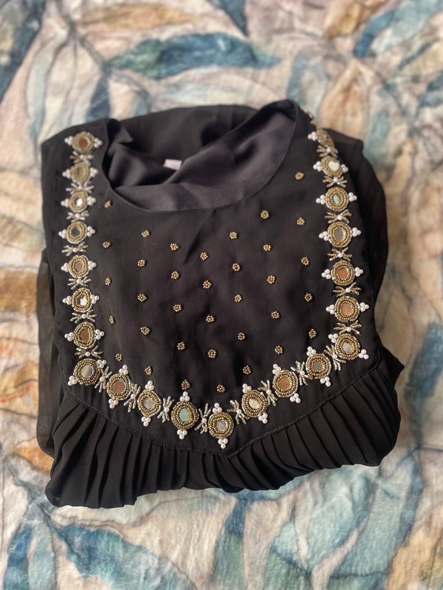 Maggam work Gown