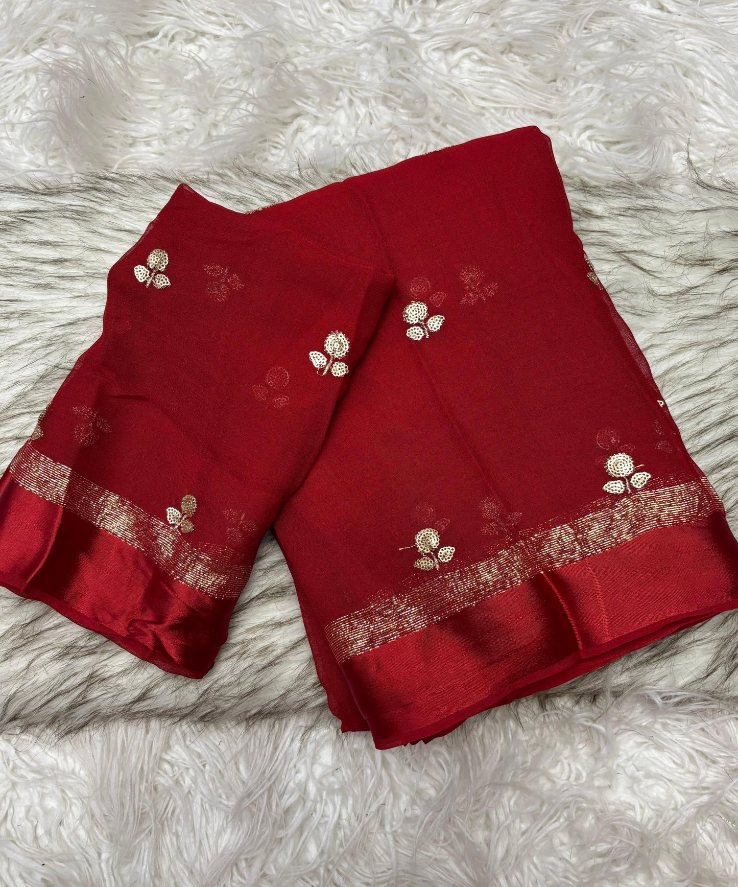 Budget saree visco georgette
