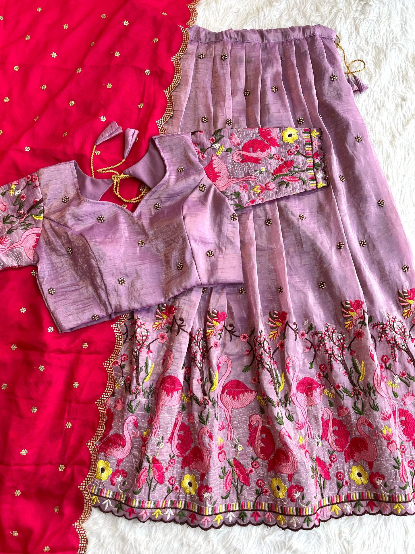 Flamingo Fully Ready To Wear Lehengas