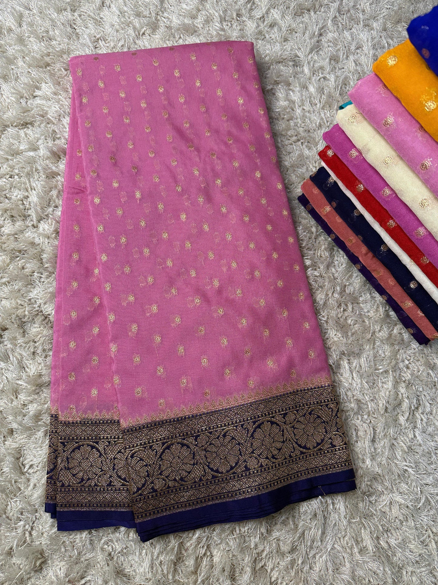 Banarasi Katan soft silk saree luxe